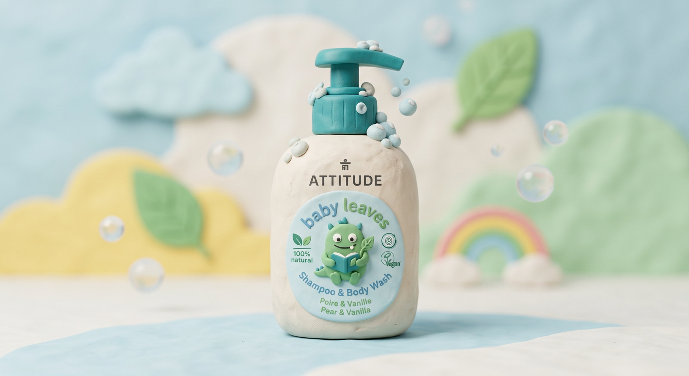 Attitude baby shampoo & body wash